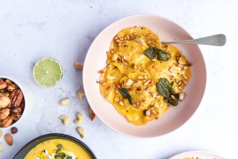 Nuts for Life - Chestnut ravioli