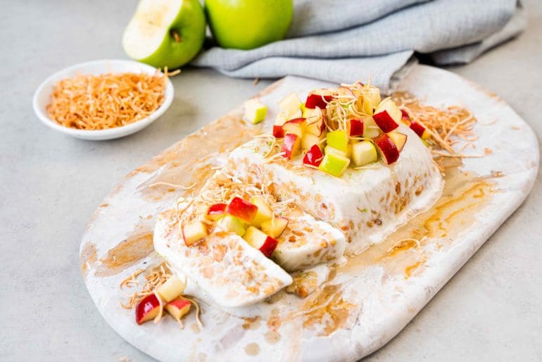 Nuts for Life - Lime and macadamia parfait