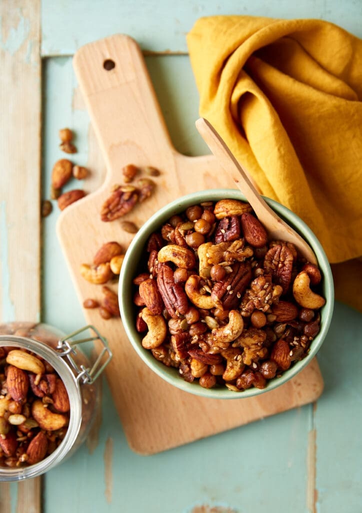 Nuts for Life - Roasted spicy chickpea nuts recipe