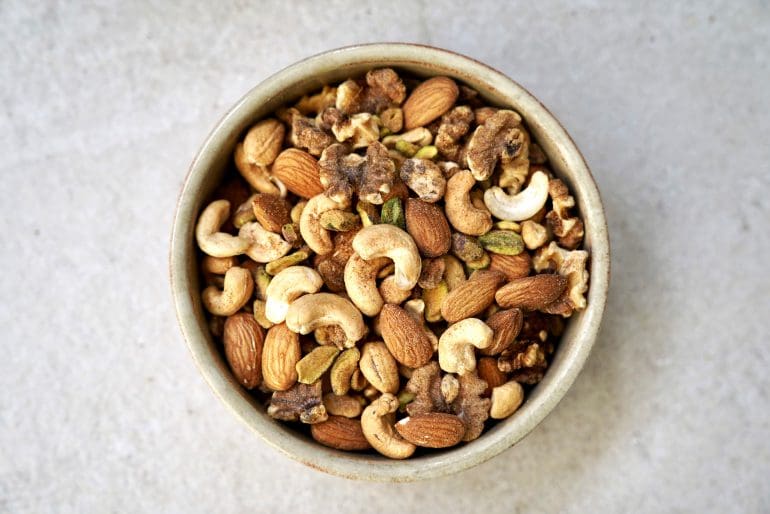 Nuts for Life - Spicy roasted nut mix recipe