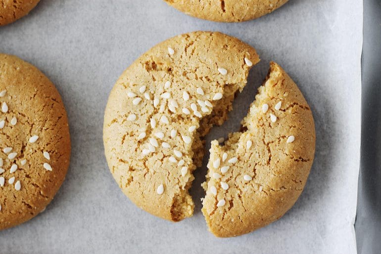 Nuts for Life - Tahini cookies by Joel Feren